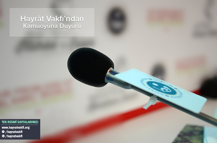 Osmanlıca Kursları Hakkında Basın Açıklaması