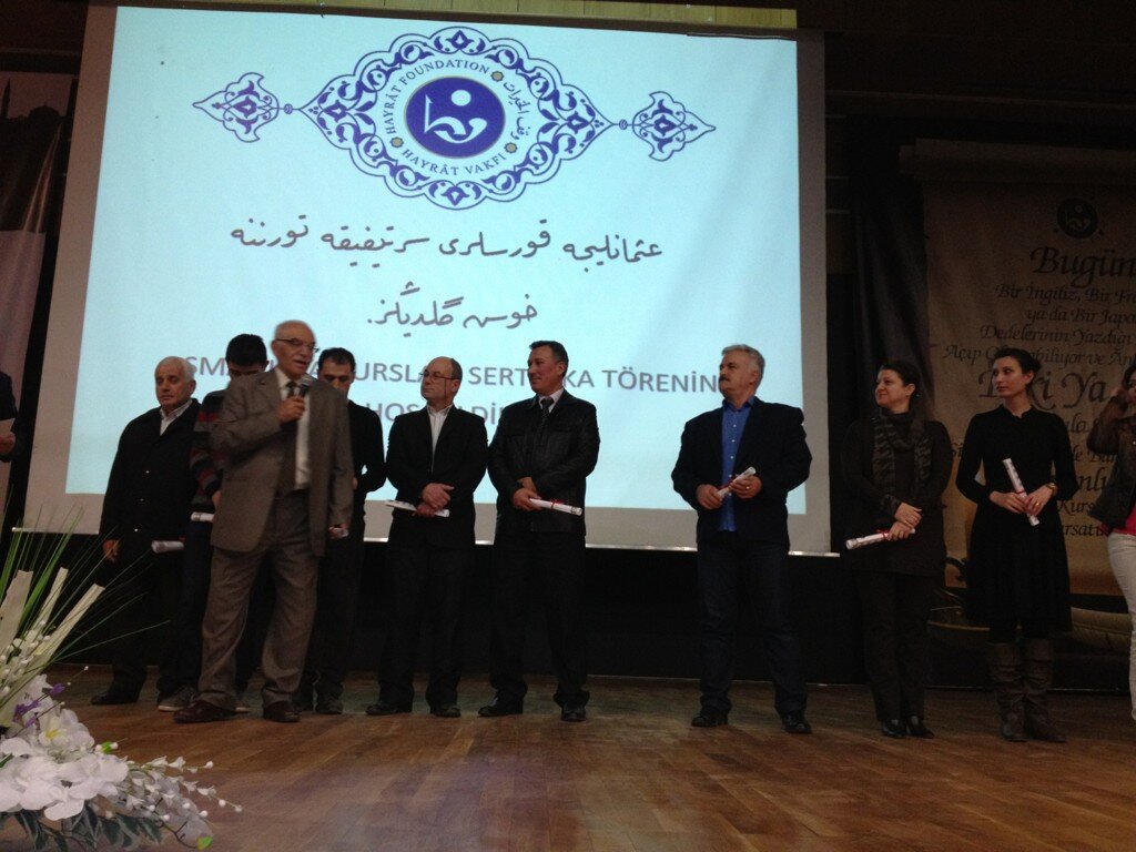 Ankara’da Osmanlıca Kursları Sertifika Töreni Yapıldı