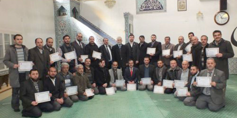 Din Görevlileri “Osmanlı Türkçesi” Kursunu Bitirdi