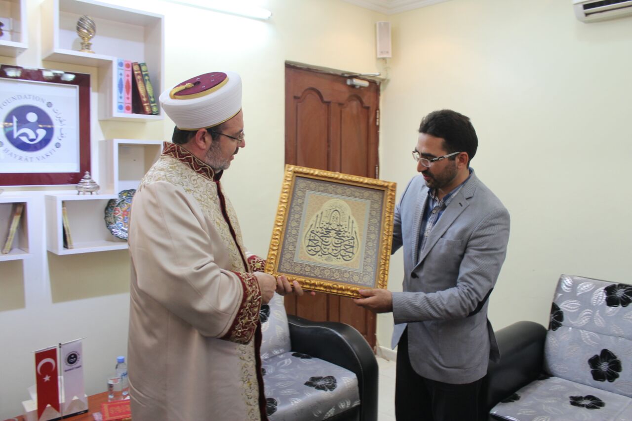 Diyanet İşleri Başkanı Prof. Dr. Mehmet GÖRMEZ Hayrat Vakfı Sudan Şubesini Ziyaret Etti