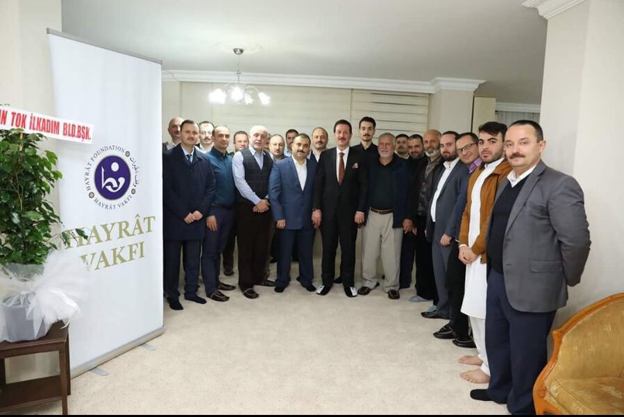 İlkadım Belediye Başkanı Erdoğan Tok’tan Hayrat Vakfı’na Ziyaret