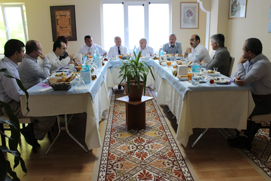 Küçükçekmece İdari Amirleri Vakıf Merkezimizde Misafir Edildi