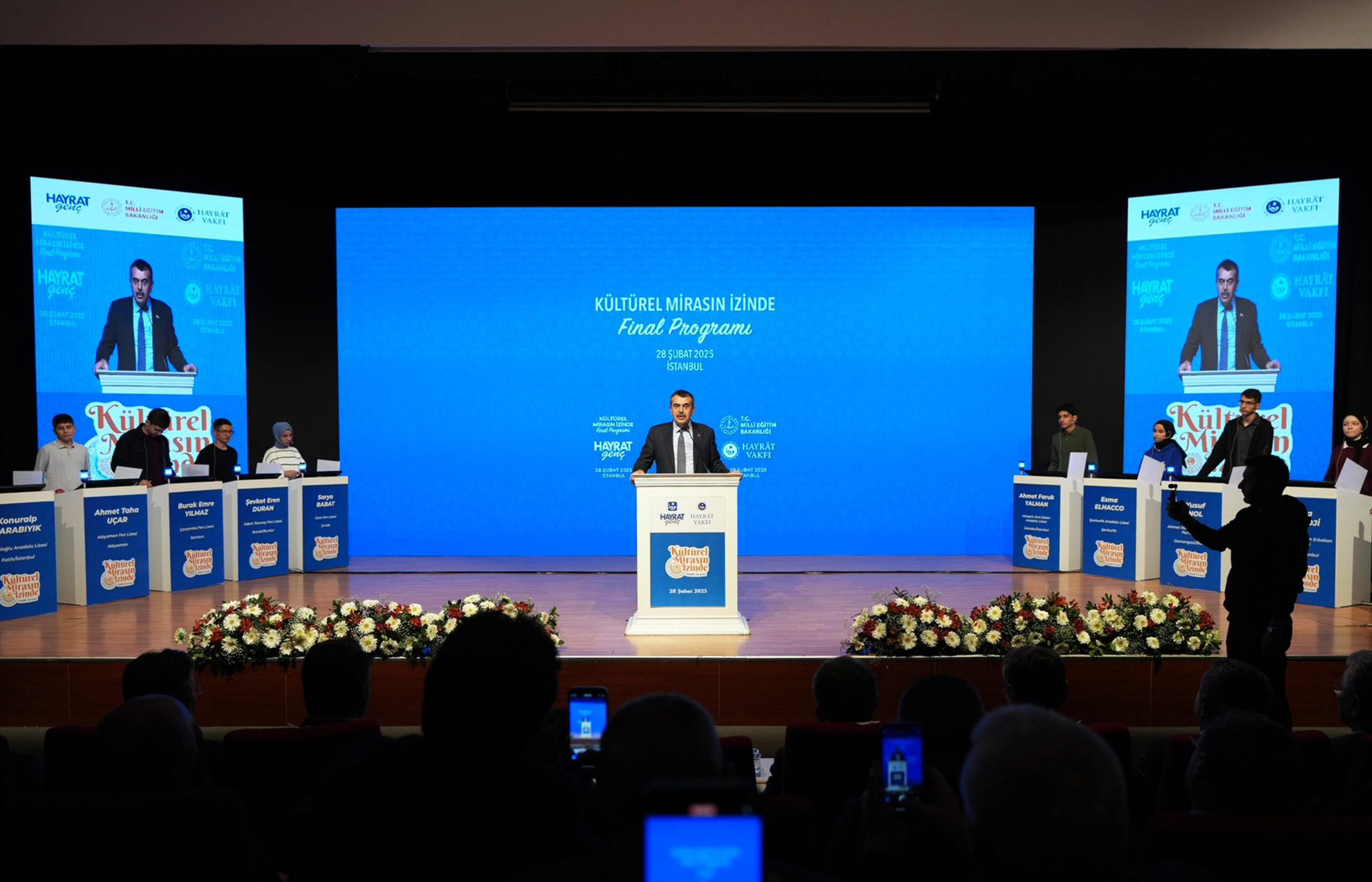 “KÜLTÜREL MİRASIN İZİNDE” YARIŞMA PROJESİNİN FİNALİ YAPILDI