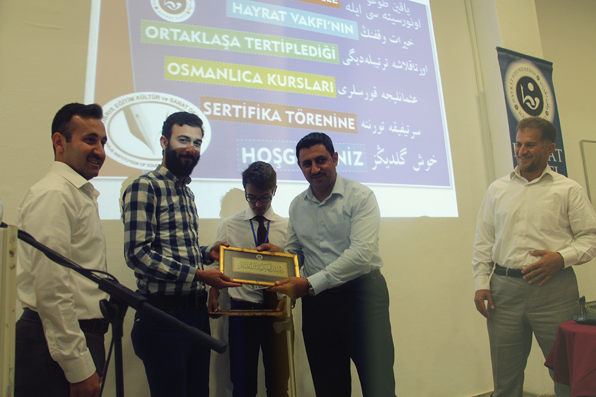 Kuzey Kıbrıs Türk Cumhuriyeti’nde Osmanlıca Kursları Sertifika Töreni