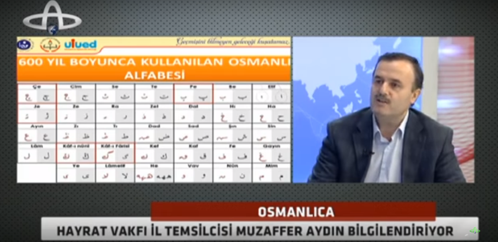Ordu, Altaş Tv’de Osmanlıca Kursları Bilgilendirme Programı