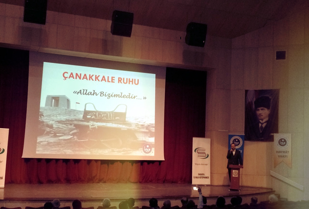 Sakarya’da “Çanakkale Ruhu, Allah Bizimledir” Konferansı