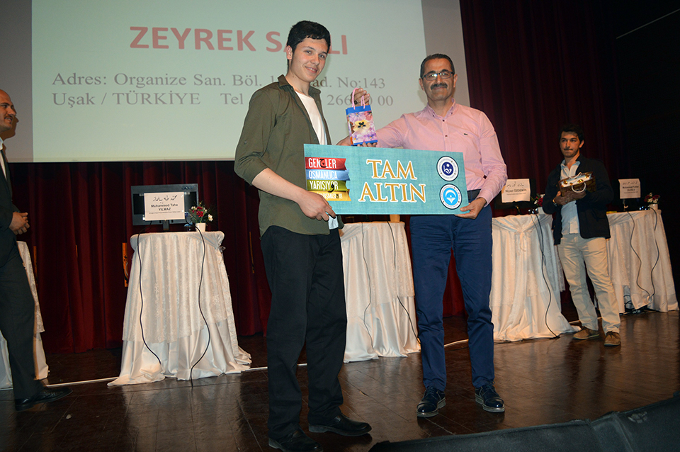 Uşak’ta “Gençler Osmanlıca Yarışıyor Bilgi Yarışması” Düzenlendi